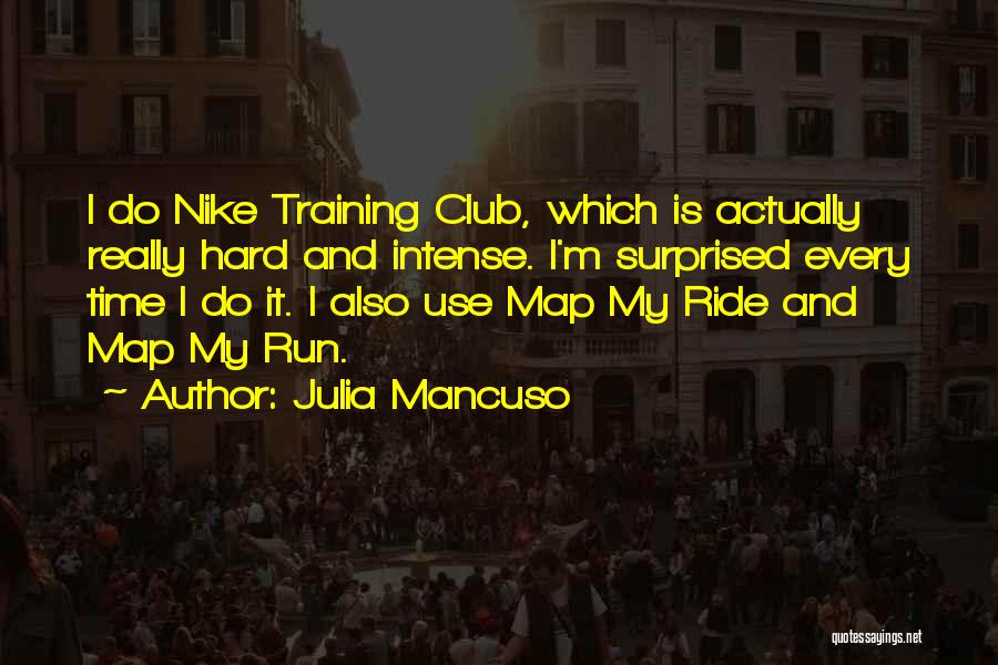 Hard Training Quotes By Julia Mancuso