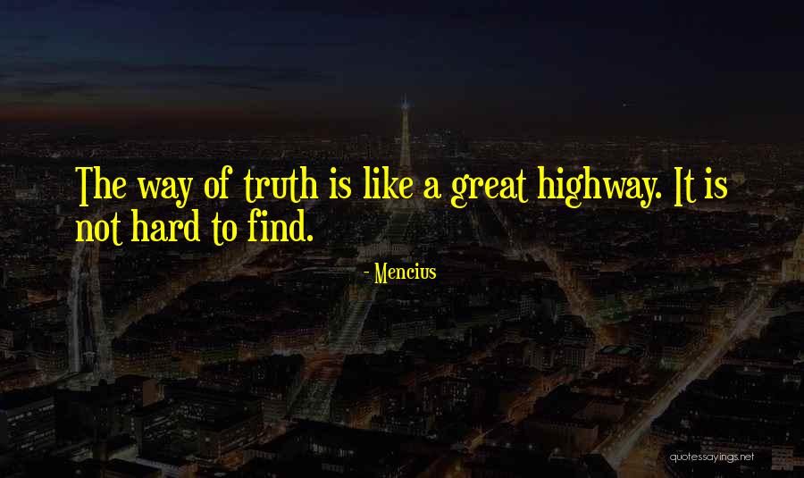 Hard Way Quotes By Mencius Hard Way Quotes By Mencius