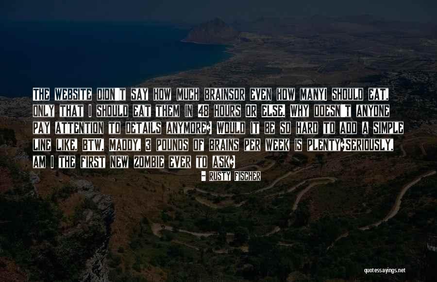 Hard Week Quotes By Rusty Fischer Hard Week Quotes By Rusty Fischer