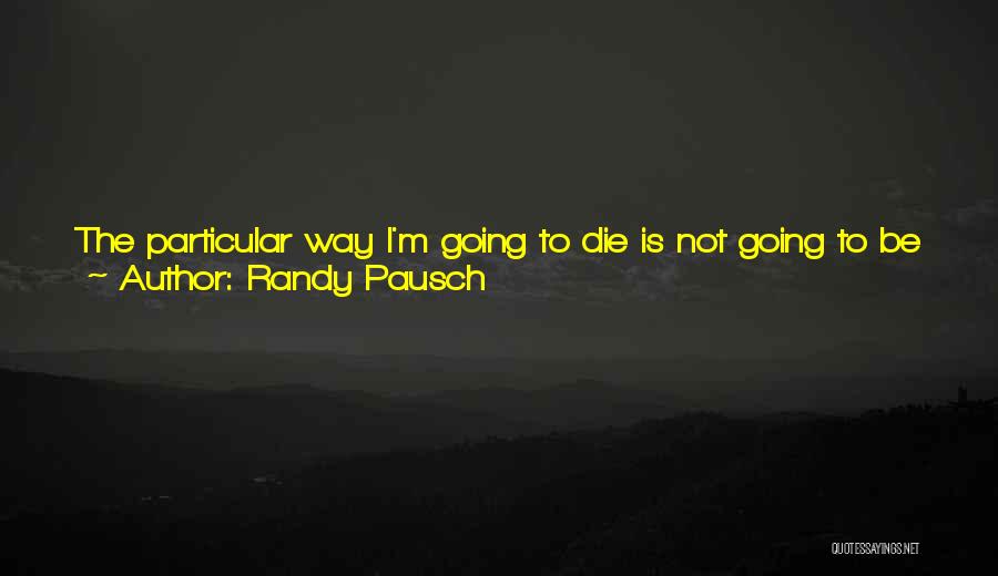 Hard Weeks Quotes By Randy Pausch