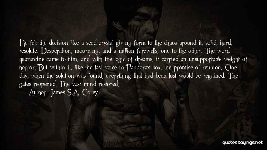 Hard Word Quotes By James S.A. Corey