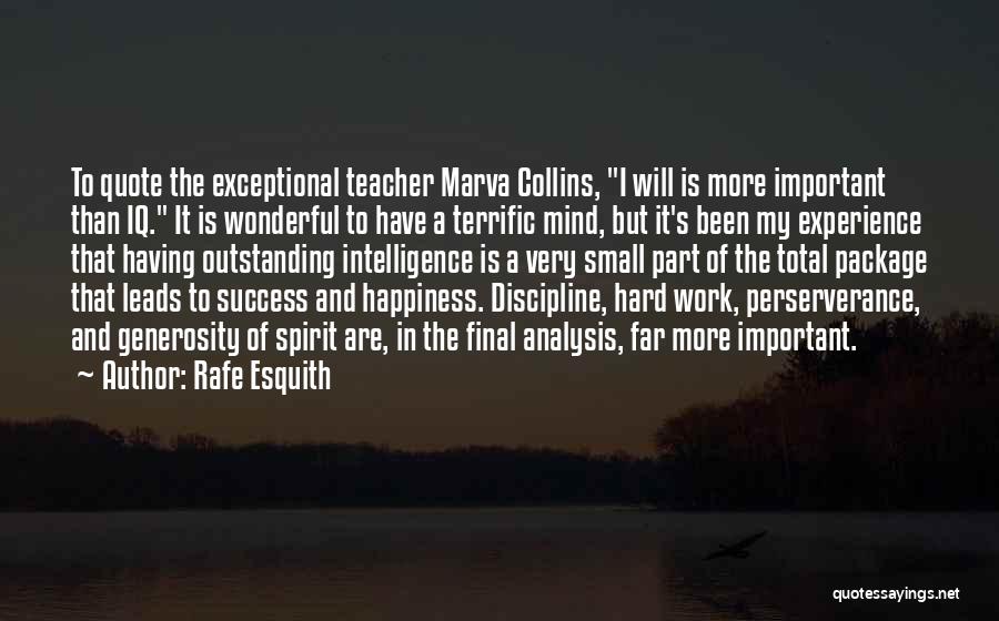 Hard Work And Discipline Quotes By Rafe Esquith