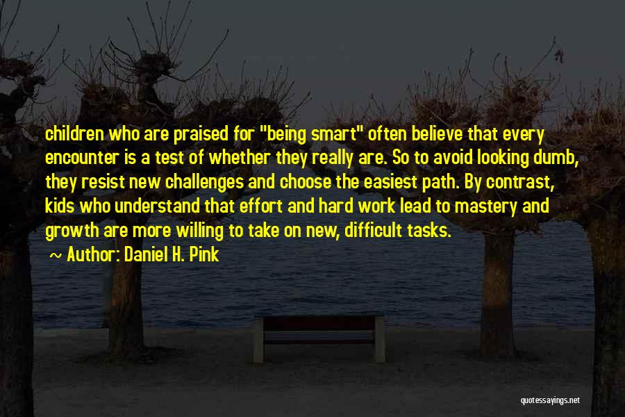 Hard Work And Effort Quotes By Daniel H. Pink