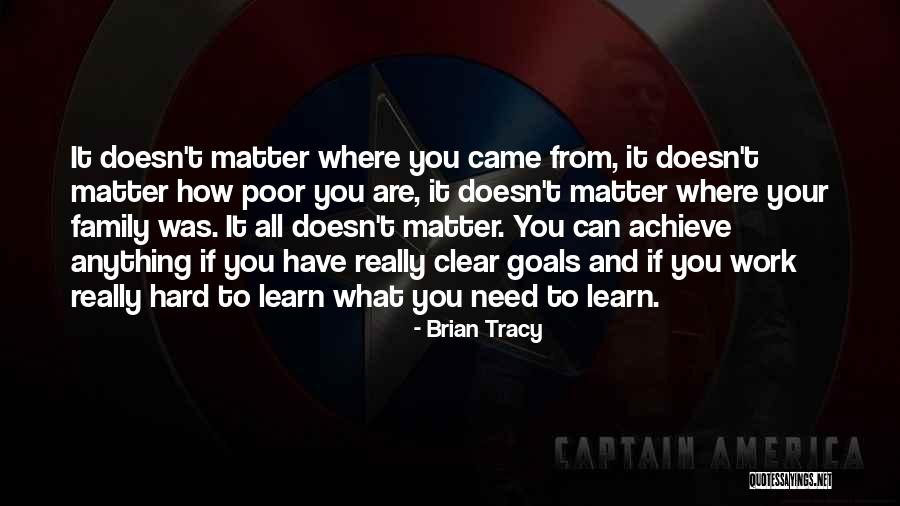 Hard Work And Goals Quotes By Brian Tracy Hard Work And Goals Quotes By Brian Tracy