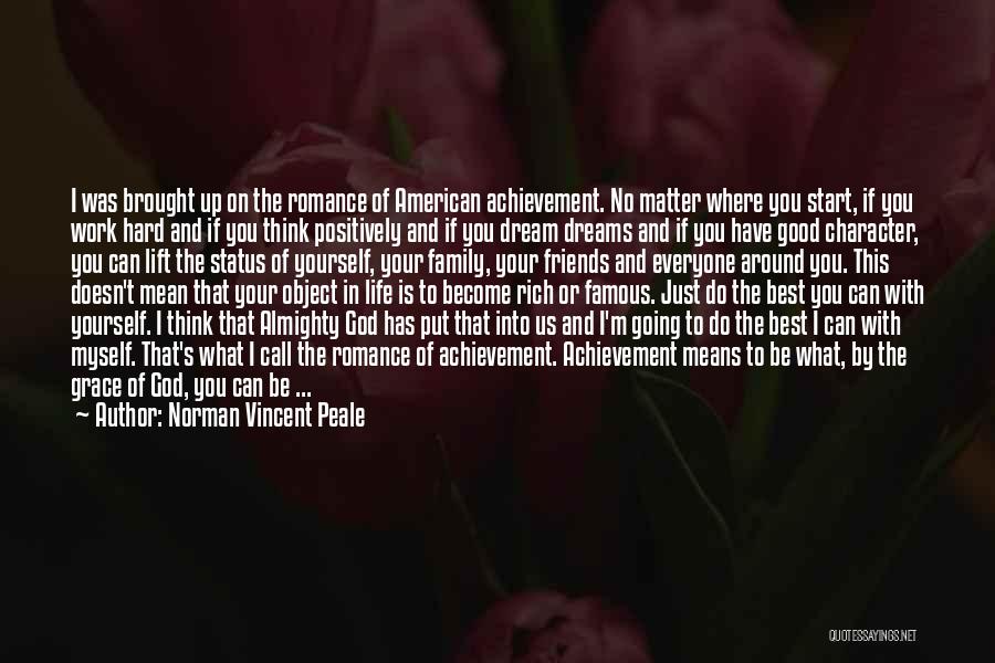 Hard Work And Life Quotes By Norman Vincent Peale