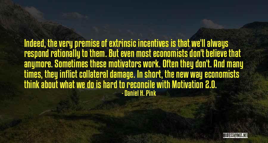 Hard Work And Motivation Quotes By Daniel H. Pink