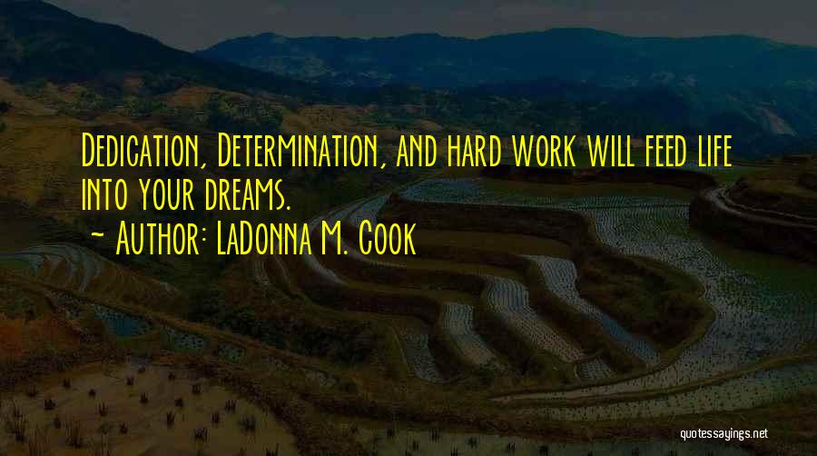 Hard Work And Motivation Quotes By LaDonna M. Cook