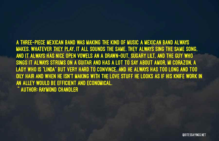 Hard Work And Play Quotes By Raymond Chandler