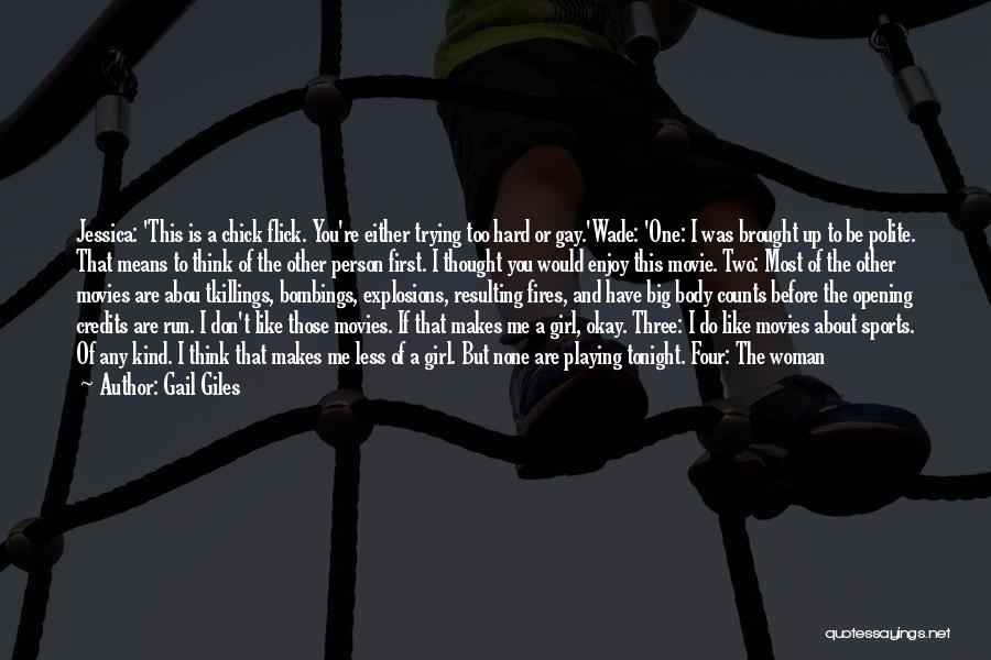 Hard Work And Sports Quotes By Gail Giles Hard Work And Sports Quotes By Gail Giles