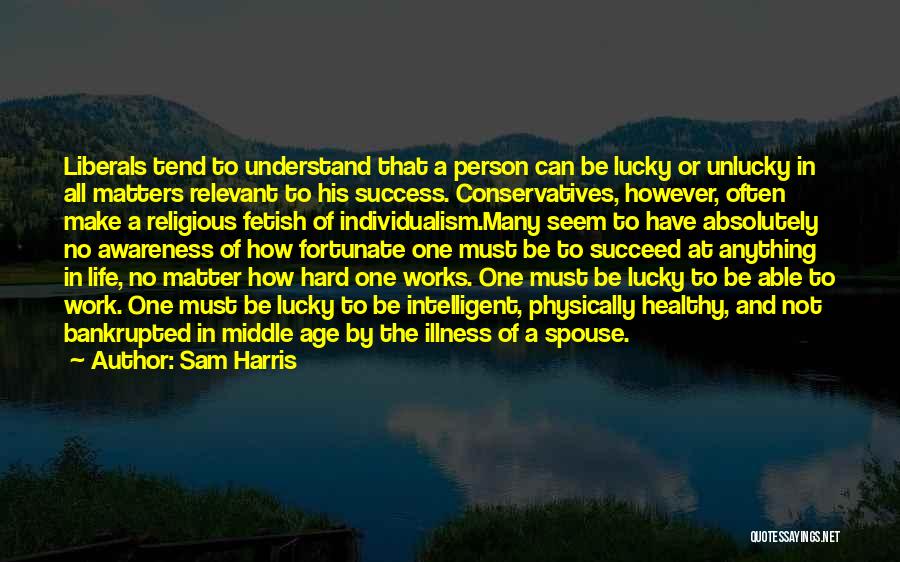 Hard Work And Success Quotes By Sam Harris