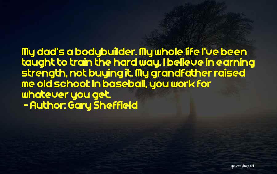 Hard Work In School Quotes By Gary Sheffield