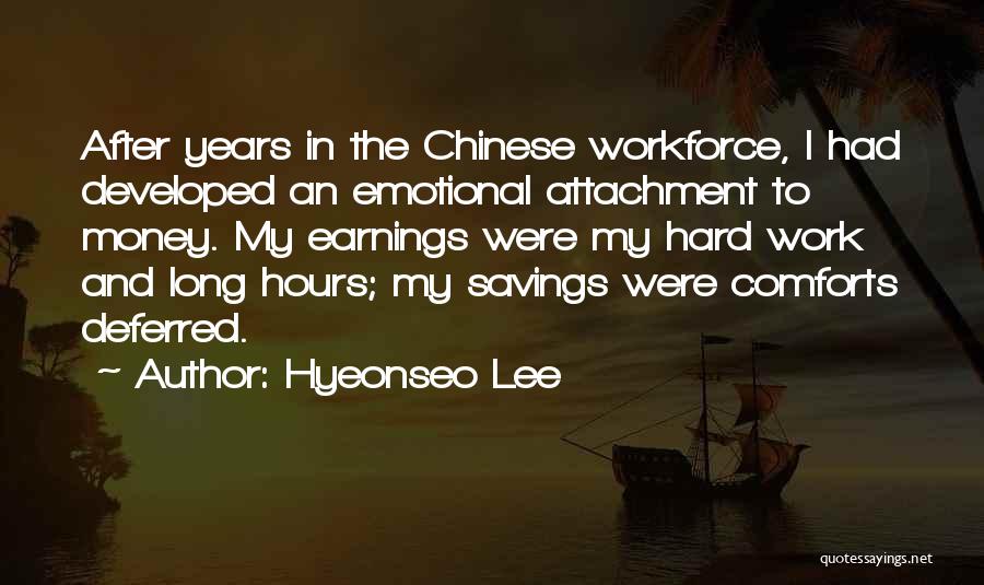 Hard Work Long Hours Quotes By Hyeonseo Lee