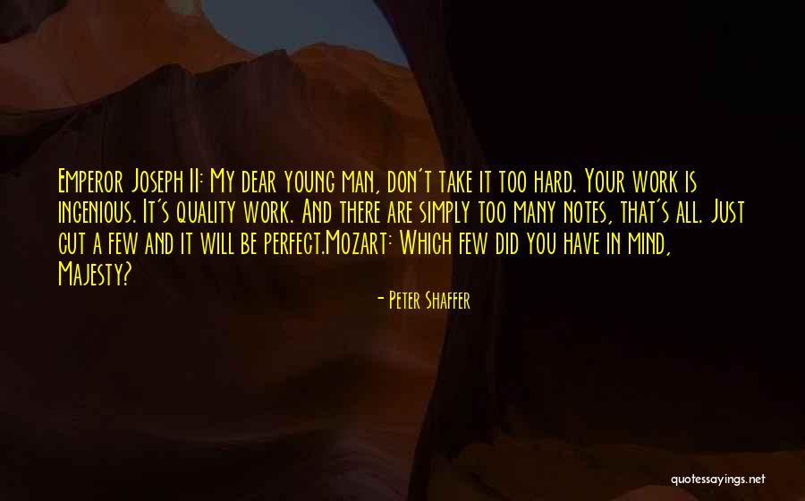 Hard Work Quote Quotes By Peter Shaffer Hard Work Quote Quotes By Peter Shaffer