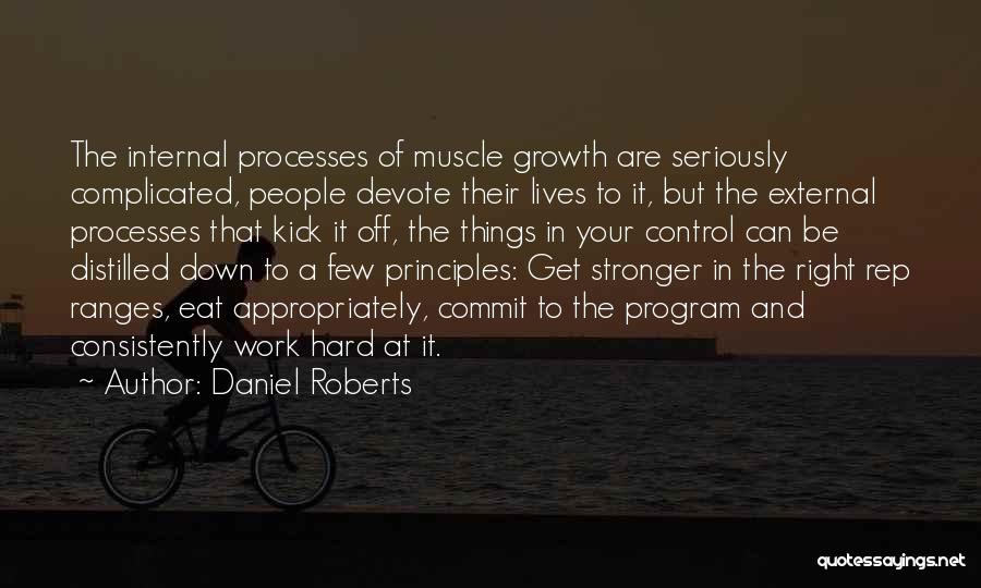 Hard Work Workout Quotes By Daniel Roberts