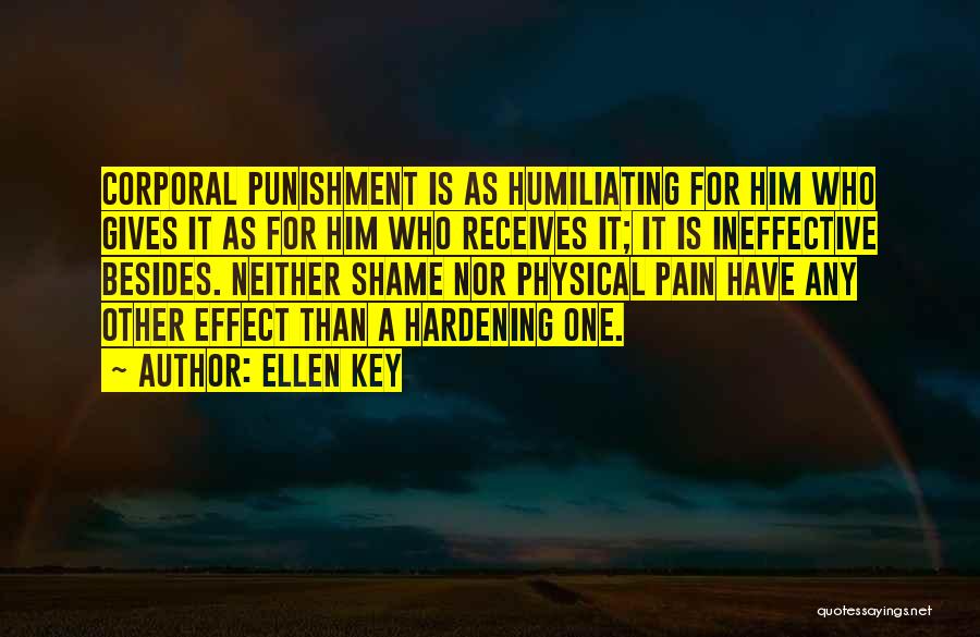 Hardening Up Quotes By Ellen Key