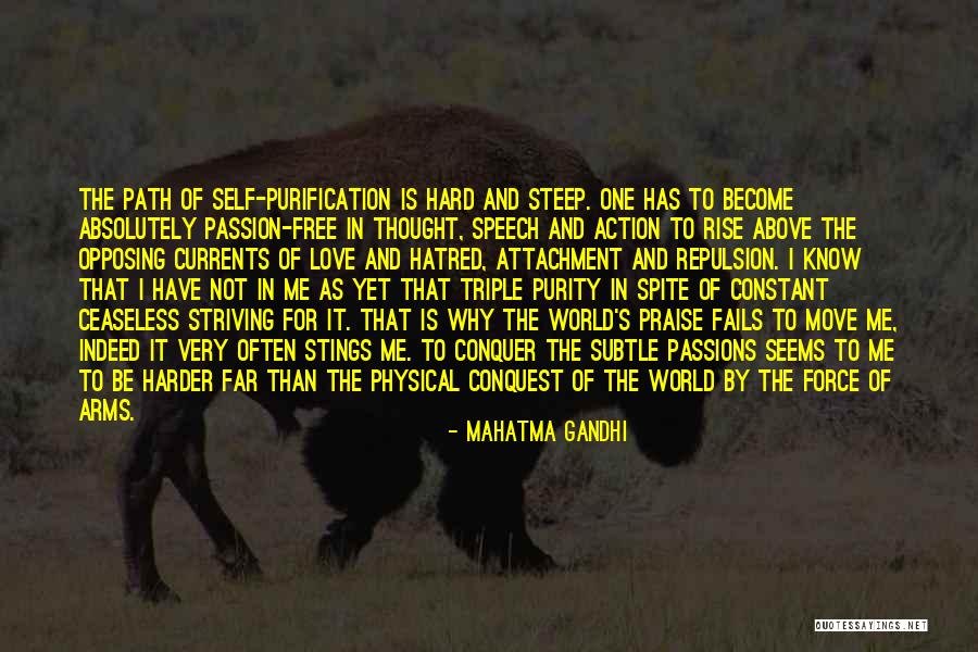 Harder Than I Thought Quotes By Mahatma Gandhi Harder Than I Thought Quotes By Mahatma Gandhi