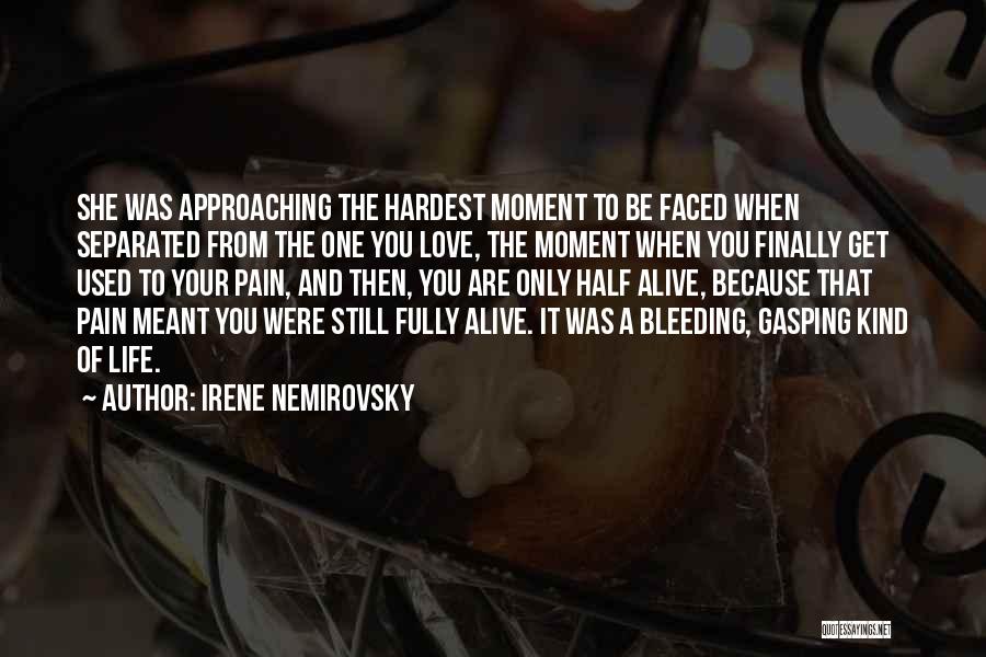 Hardest Moment Quotes By Irene Nemirovsky