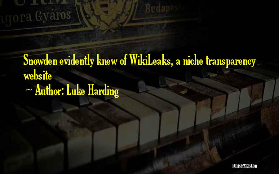 Harding Quotes By Luke Harding