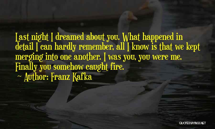 Hardly Know You Quotes By Franz Kafka