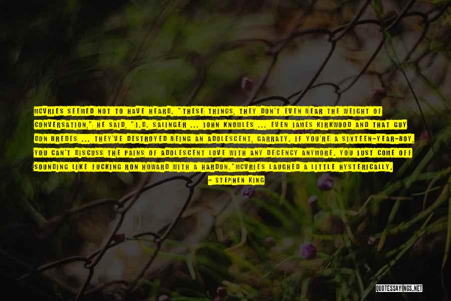 Hardon Quotes By Stephen King Hardon Quotes By Stephen King