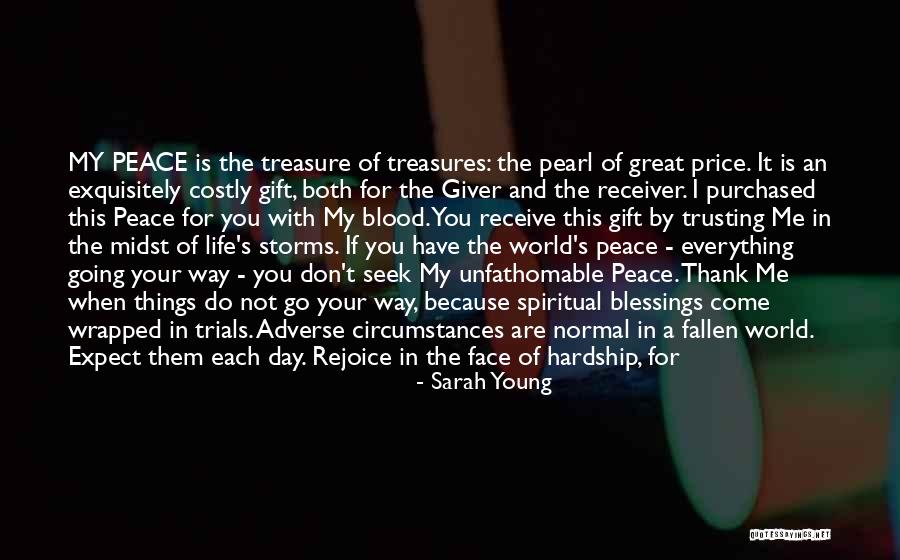 Hardship In Life Quotes By Sarah Young Hardship In Life Quotes By Sarah Young