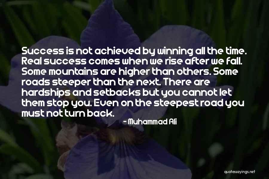 Hardships And Success Quotes By Muhammad Ali Hardships And Success Quotes By Muhammad Ali