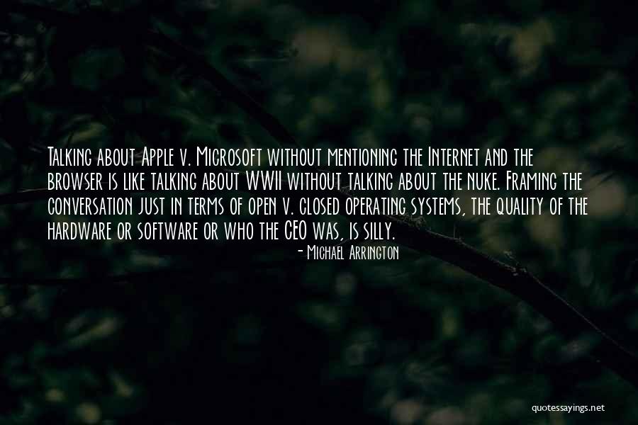Hardware And Software Quotes By Michael Arrington Hardware And Software Quotes By Michael Arrington