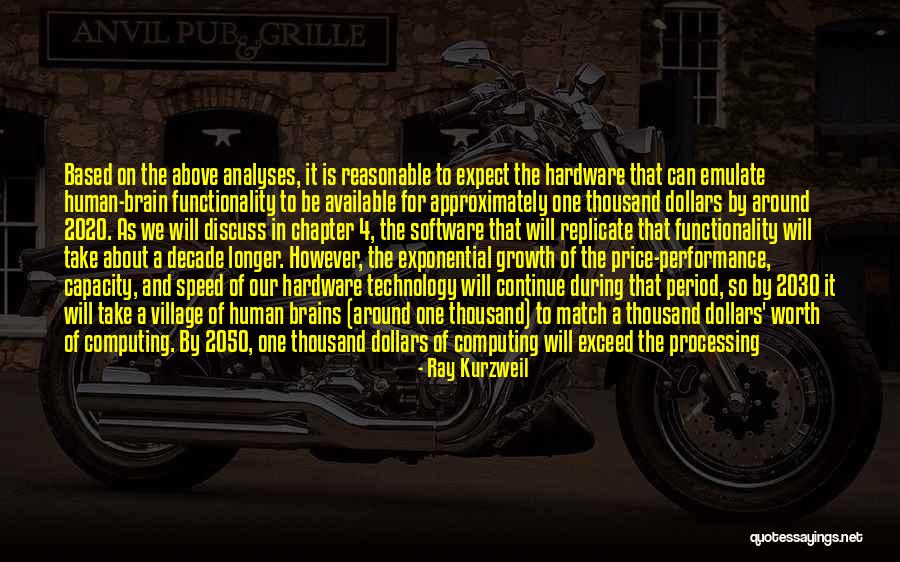 Hardware And Software Quotes By Ray Kurzweil Hardware And Software Quotes By Ray Kurzweil