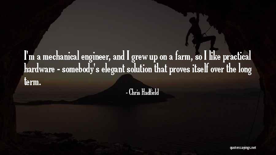 Hardware Engineer Quotes By Chris Hadfield