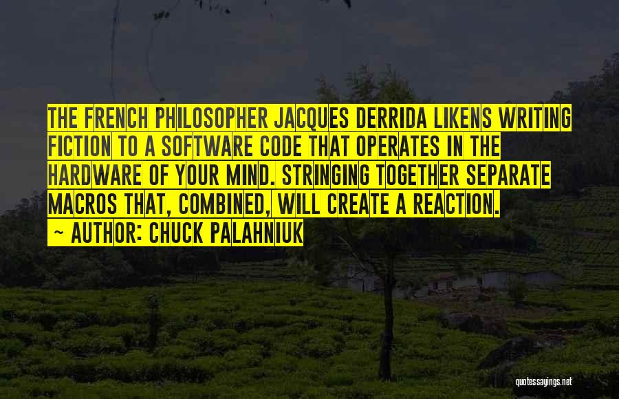 Hardware Quotes By Chuck Palahniuk