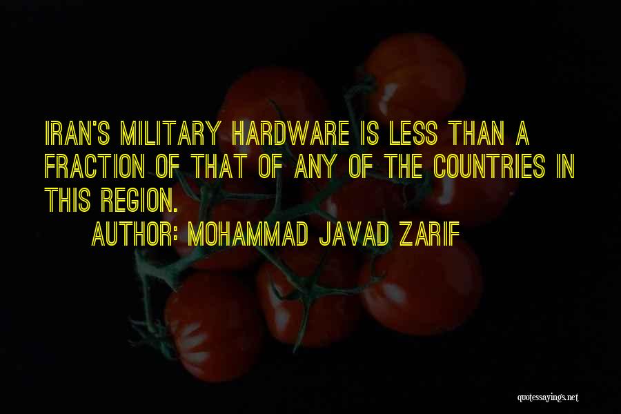 Hardware Quotes By Mohammad Javad Zarif