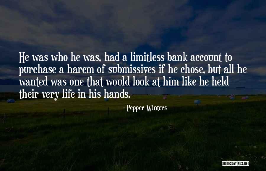 Harem Quotes By Pepper Winters