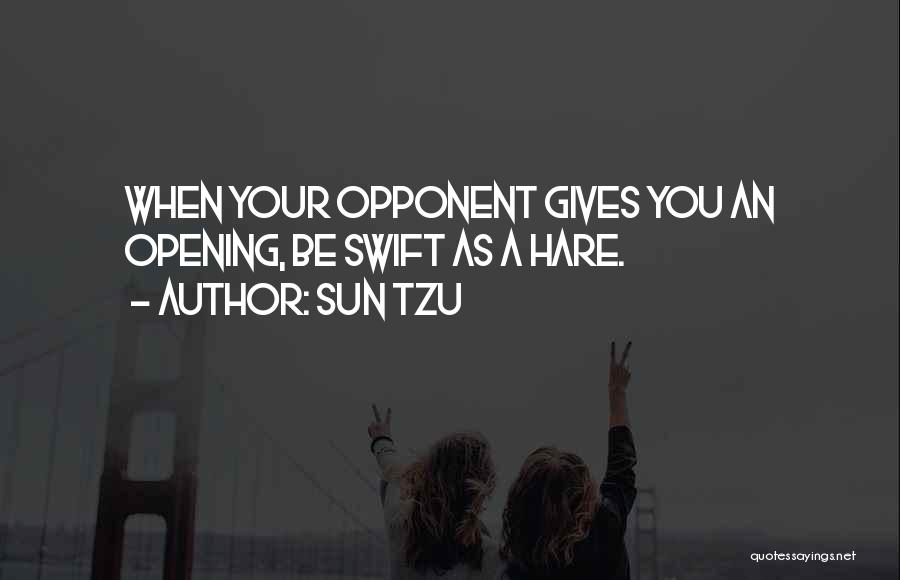 Hares Quotes By Sun Tzu