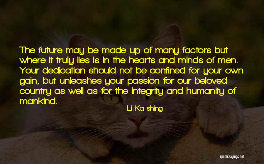 Haresh Quotes By Li Ka-shing Haresh Quotes By Li Ka-shing