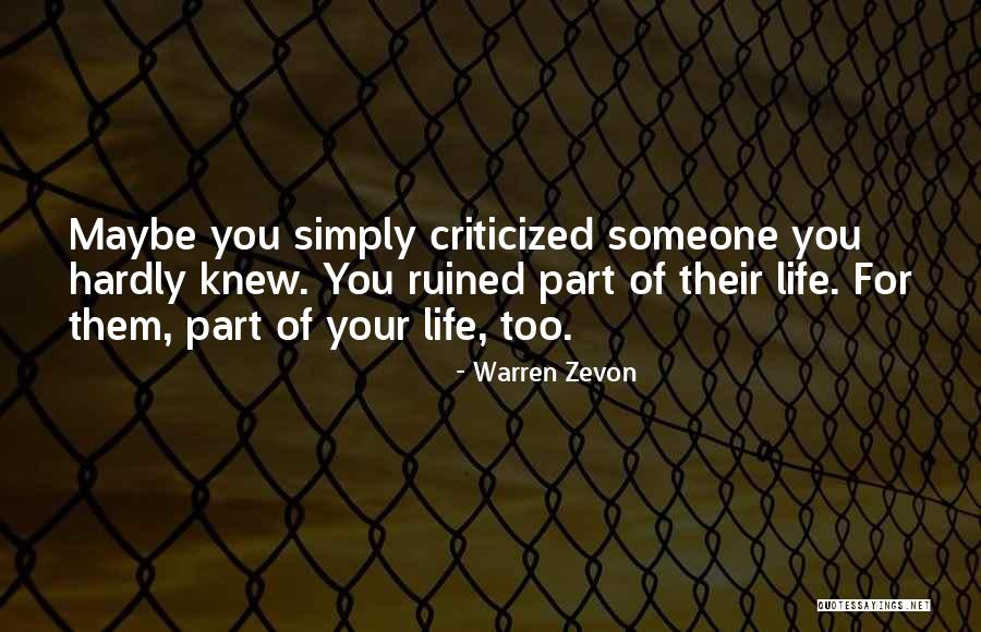 Harfenspieler Quotes By Warren Zevon Harfenspieler Quotes By Warren Zevon