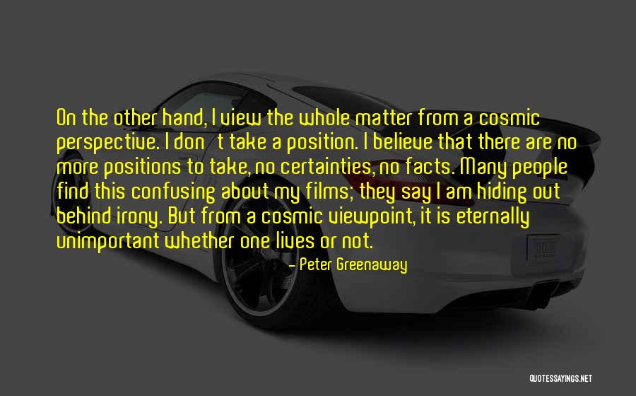 Harikumar Director Quotes By Peter Greenaway Harikumar Director Quotes By Peter Greenaway