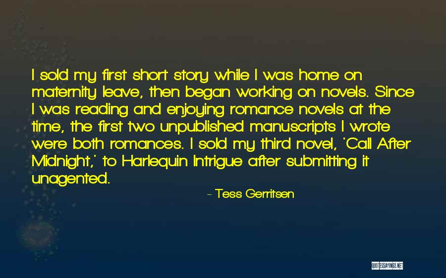 Harlequin Romance Novel Quotes By Tess Gerritsen Harlequin Romance Novel Quotes By Tess Gerritsen