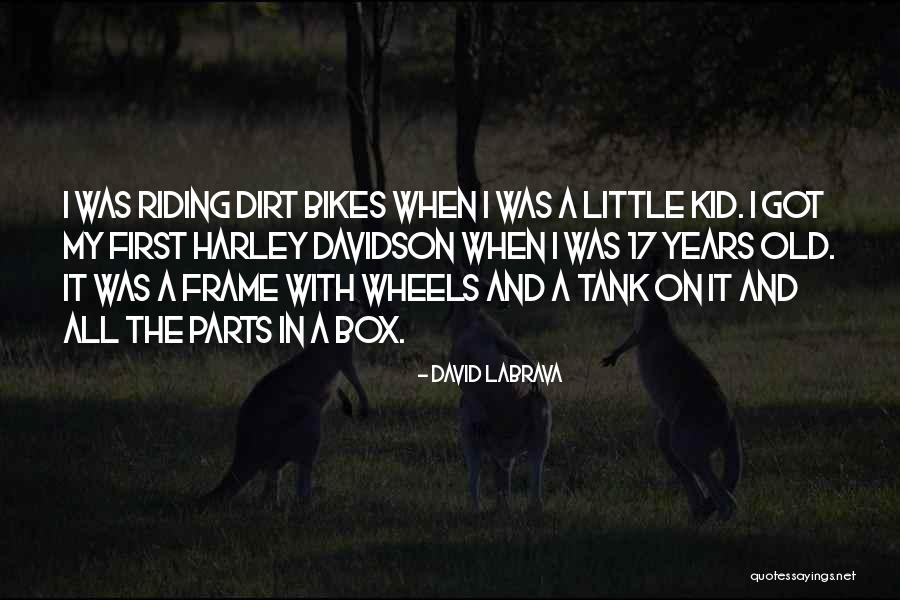 Harley Davidson Quotes By David Labrava