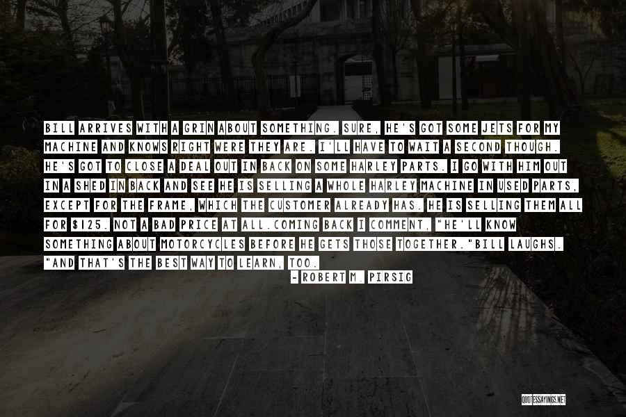 Harley Davidson Quotes By Robert M. Pirsig Harley Davidson Quotes By Robert M. Pirsig