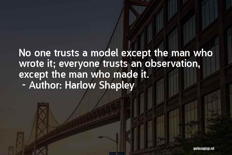 Harlow Quotes By Harlow Shapley