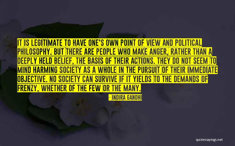 Harming Quotes By Indira Gandhi Harming Quotes By Indira Gandhi