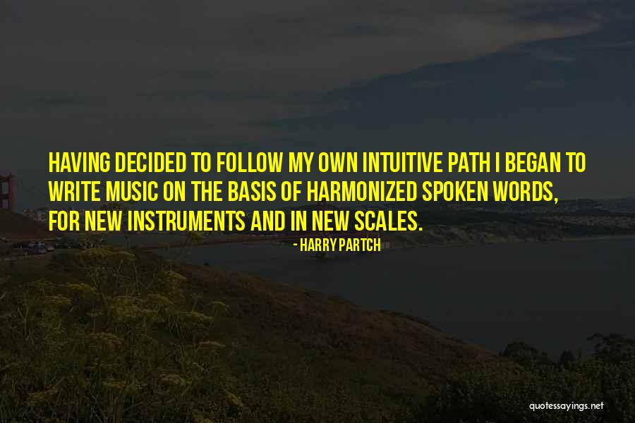 Harmonized Quotes By Harry Partch Harmonized Quotes By Harry Partch