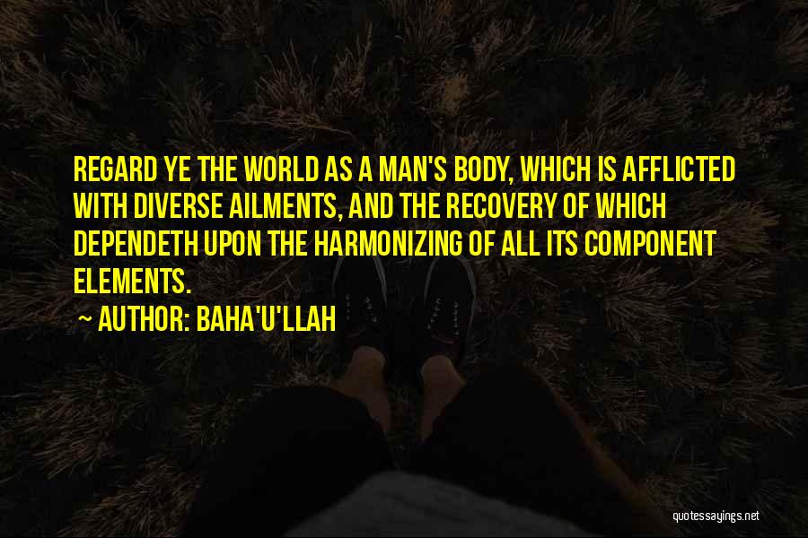 Harmonizing Quotes By Baha'u'llah