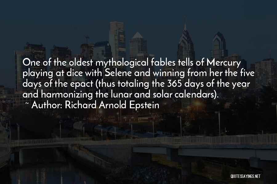 Harmonizing Quotes By Richard Arnold Epstein