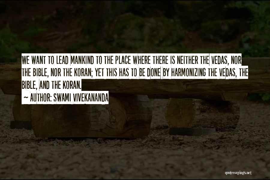 Harmonizing Quotes By Swami Vivekananda