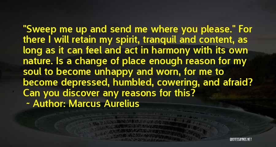 Harmony With Nature Quotes By Marcus Aurelius