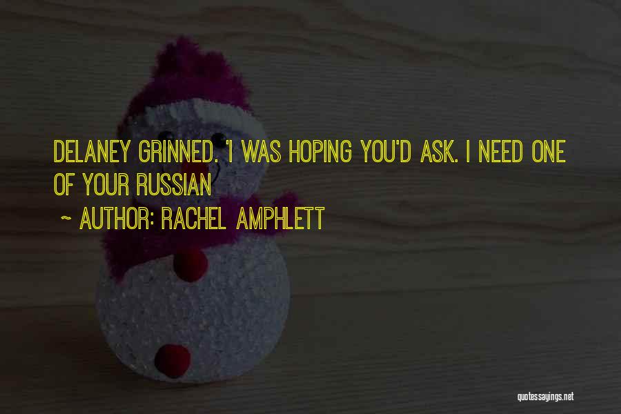 Harmston Ave Quotes By Rachel Amphlett