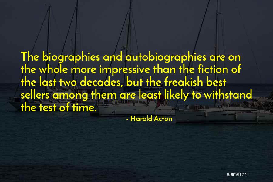 Harold Acton Quotes 188342