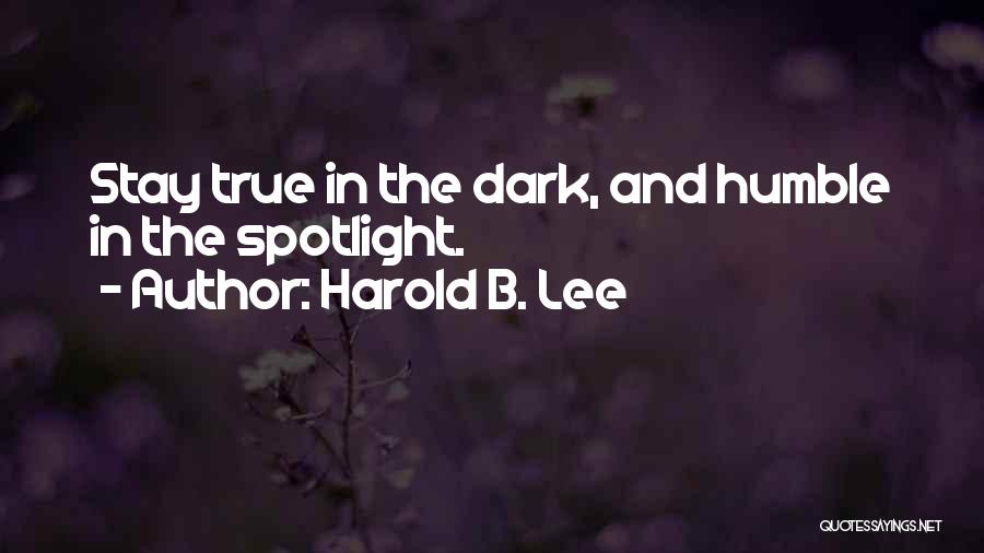 Harold B. Lee Quotes 2004084