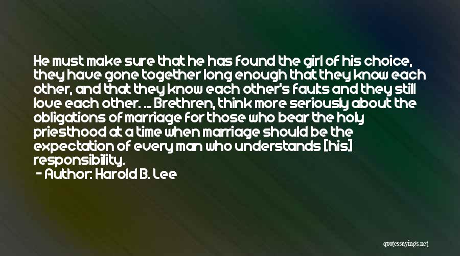 Harold B. Lee Quotes 2140788